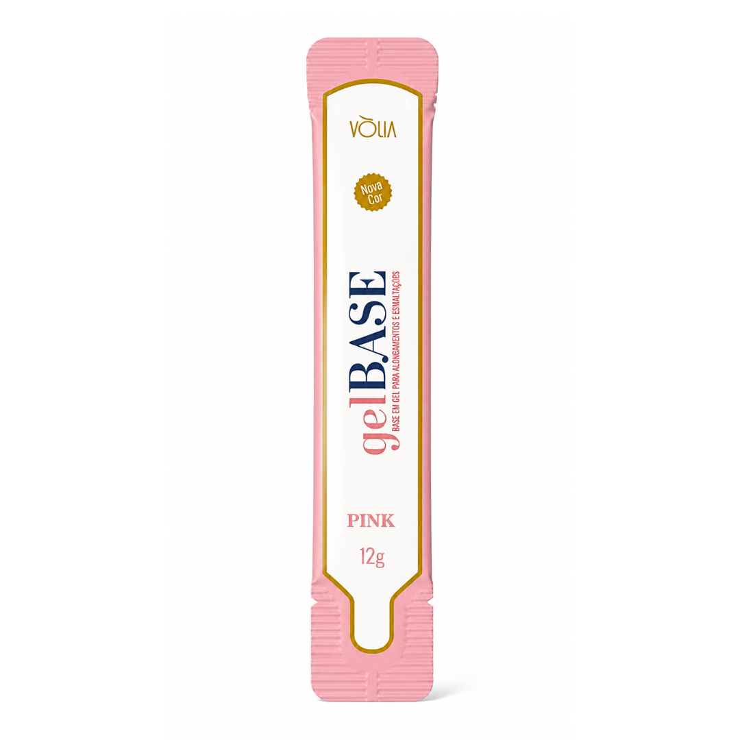 Gel Base Pink Sachê Vólia 12g Embalagem Econômica - Imagem 2