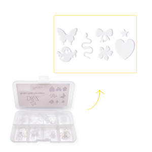 Molde Multi Formatos D&Z com 96 Peças Kit Completo para Decoração