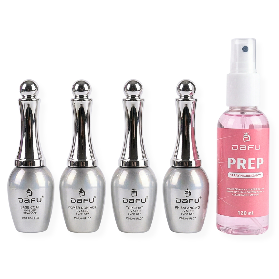 Kit Blindagem com Prep Coleção DAFU by Carolne Krever
