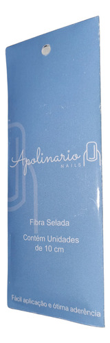 Fibra Aberta Selada Com 10 Pacotes De 10cm Apolinario Nails - Imagem 2