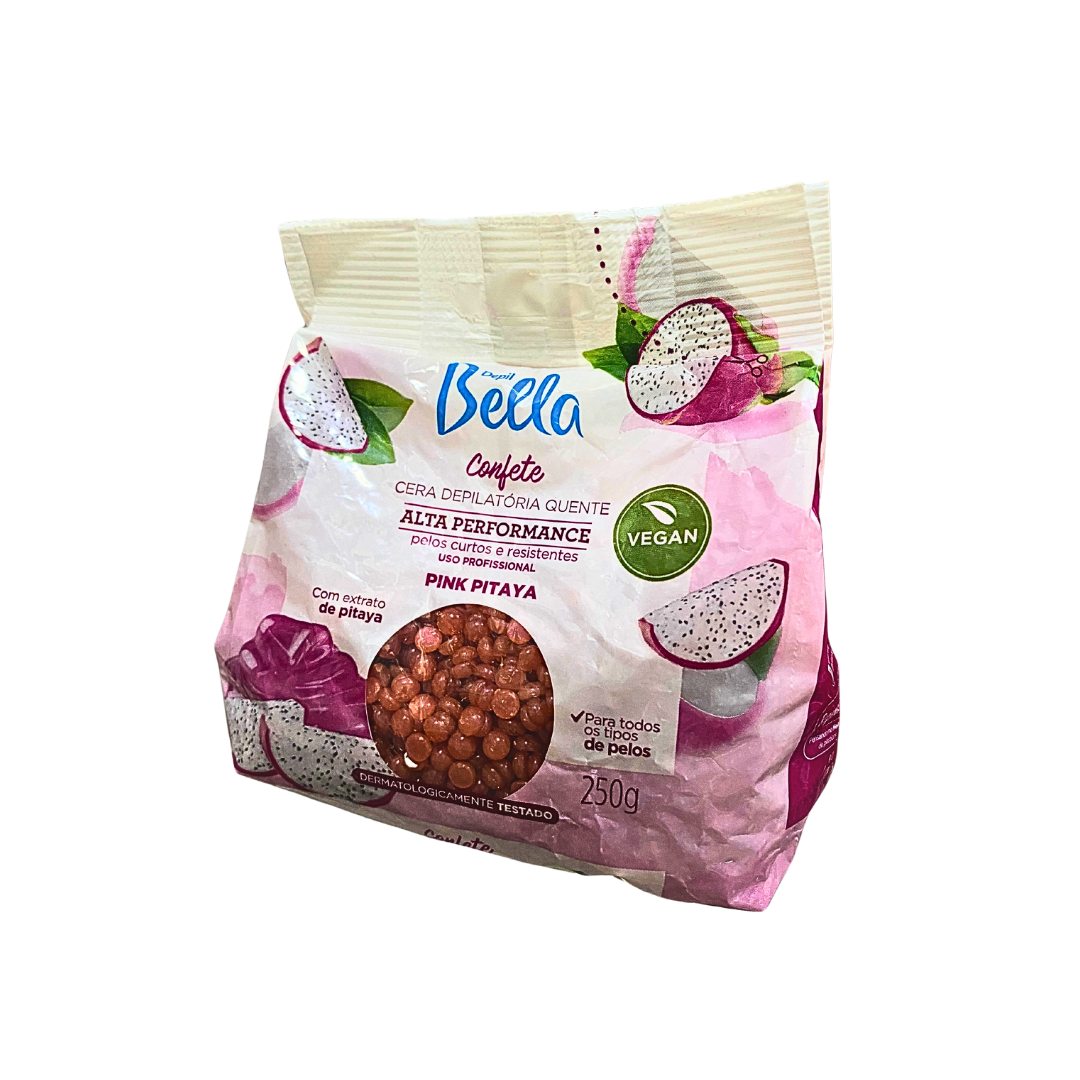 Kit 2 Ceras Confete Pitaya 250g cada Depil Bela - Imagem 3