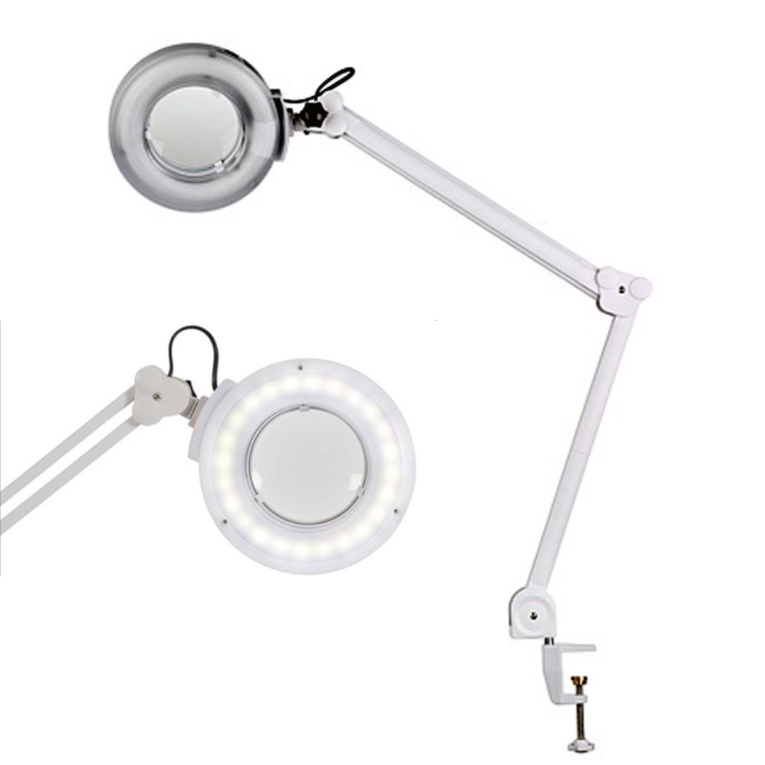 Lupa Luminária Articulável Led Ring Light D&Z