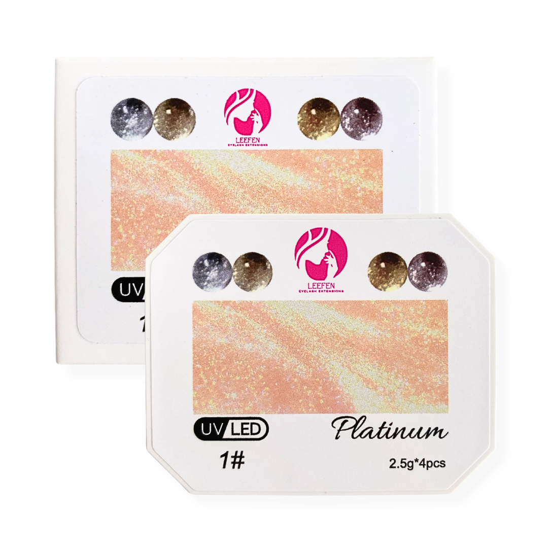 Mini Estojo Painting Gel #1 UV/LED Leefen 2.5g 4 Pcs - Imagem 3