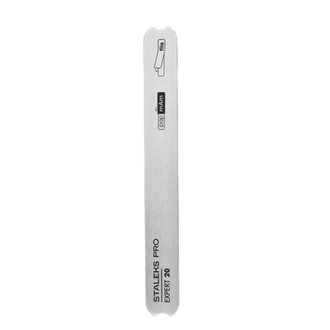 Base Em Inox Para Lixa Refil Reta Curta Staleks Pro 20