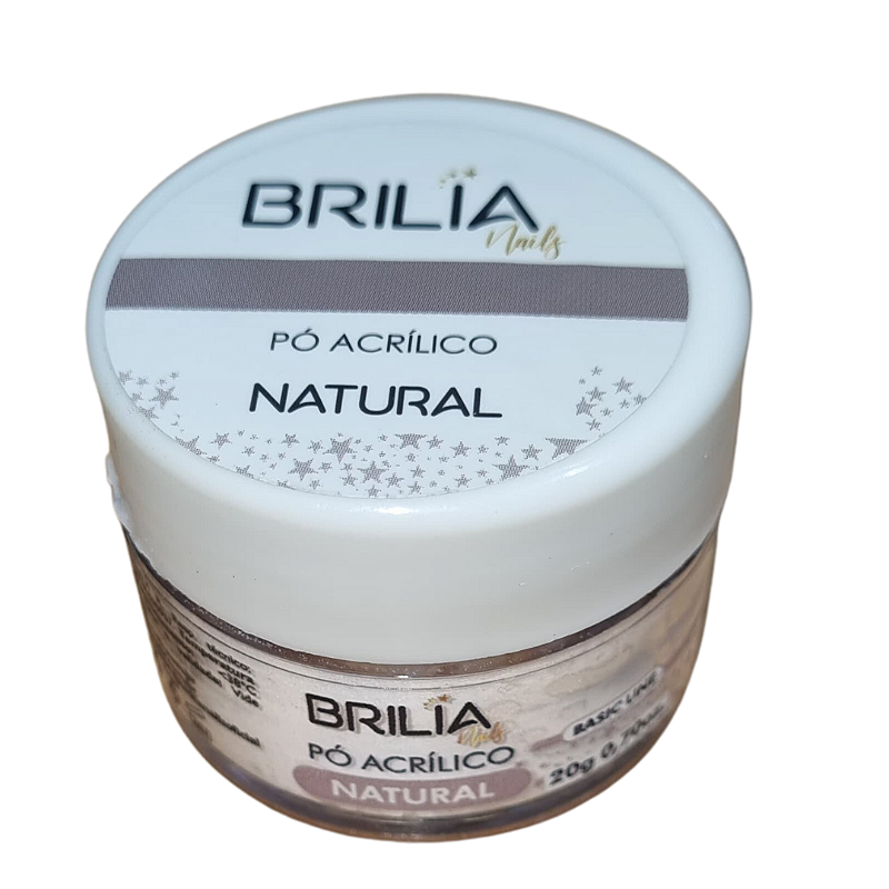 Pó Acrilico Basic Line 20g Brilia Nails - Imagem 2