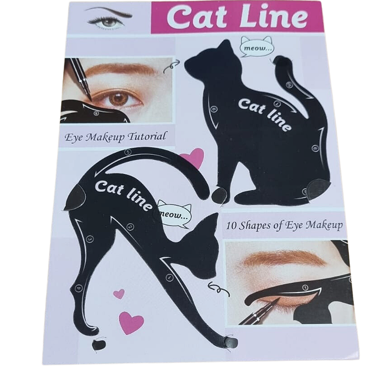 Conjunto de Moldes Cat Line Maquiagens - Imagem 5