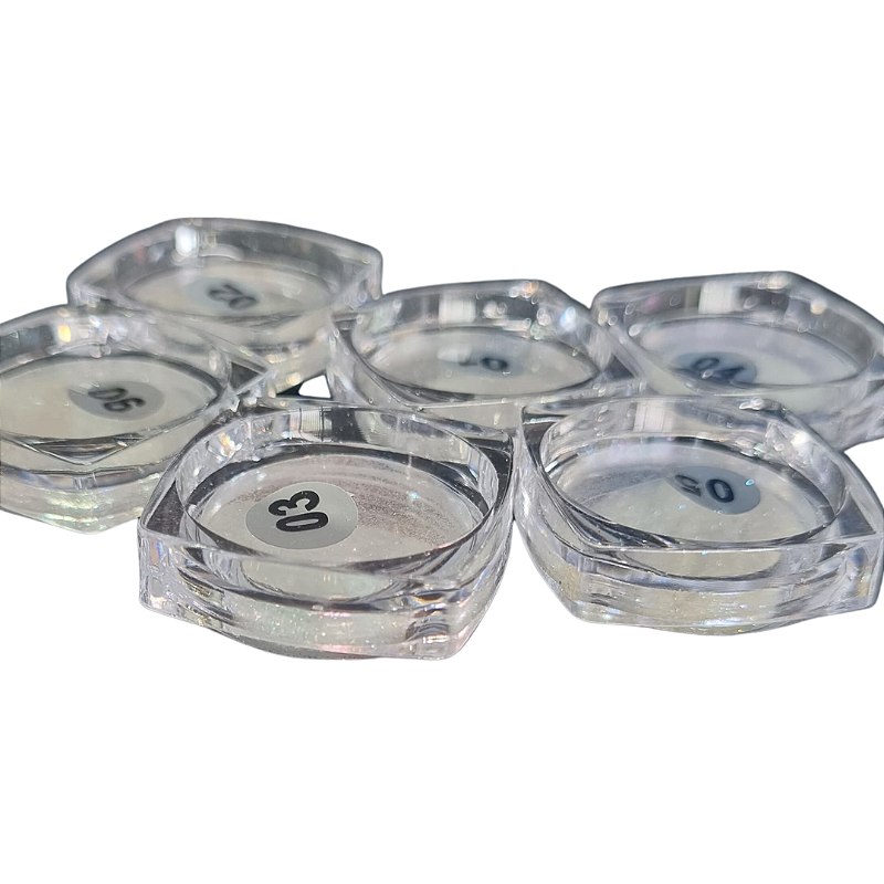 Glitter Pigmentado Asa de Borboleta White Box com 6un DAFU - Imagem 3