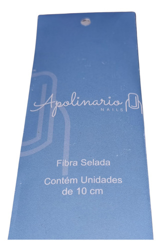 Fibra Aberta Selada Com 10 Pacotes De 10cm Apolinario Nails