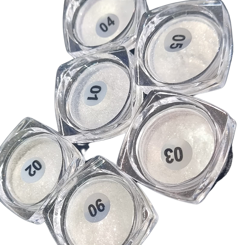 Glitter Pigmentado Asa de Borboleta White Box com 6un DAFU - Imagem 6