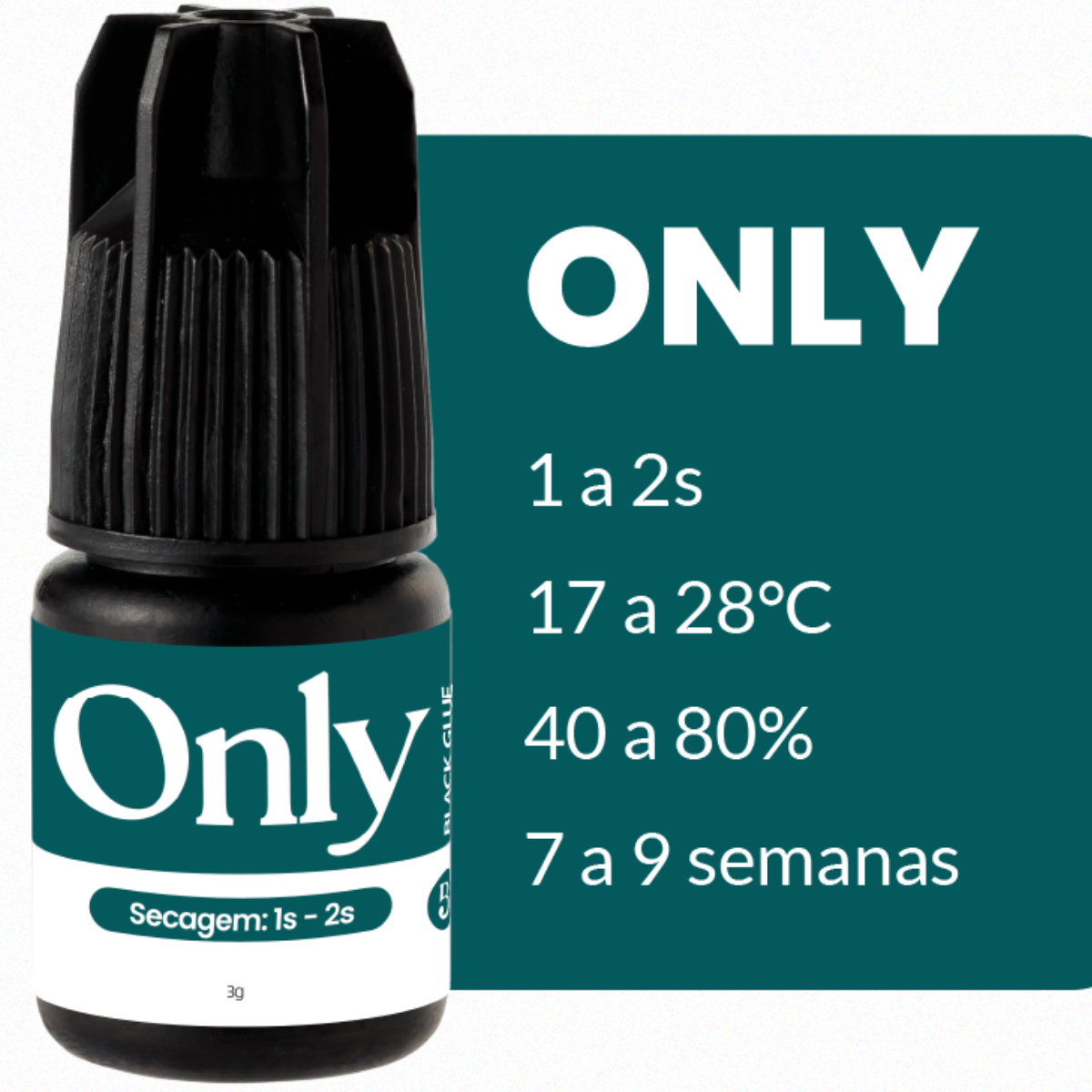 Adesivos Para Extensão De Cílios Beautify 3g Linha Profissional - ONLY - Imagem 3