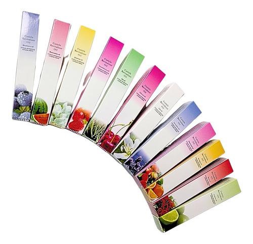 Kit 12 Canetas Oleo Hidratante Cuticula Revitalizador Unhas