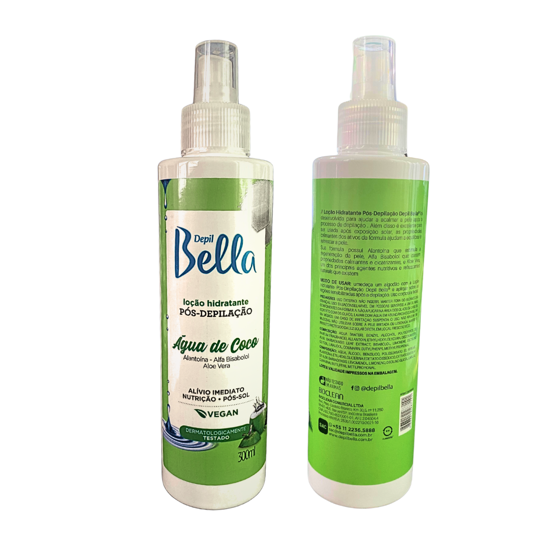 Kit Loção hidratante e Calmante Depilatório DepilBella - Imagem 2