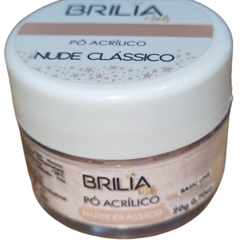 Pó Acrilico Basic Line 20g Brilia Nails - Imagem 3