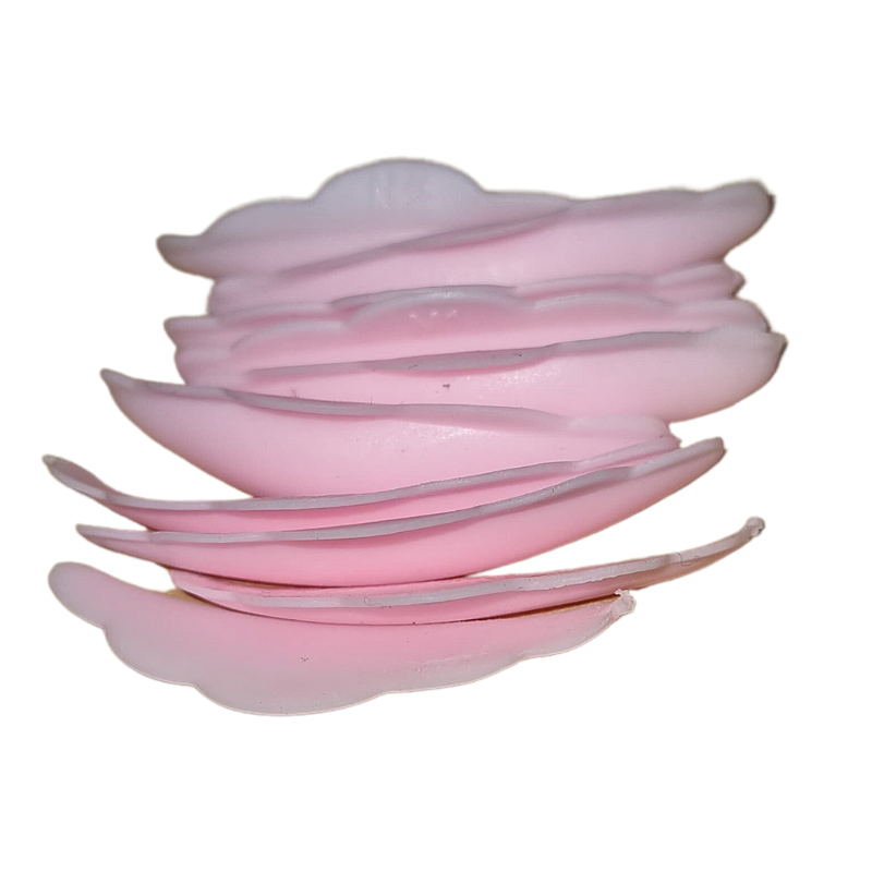 Bob De Silicone Pads P/ Lash Lifting Cílios - 5 Pares Rosa - Imagem 3