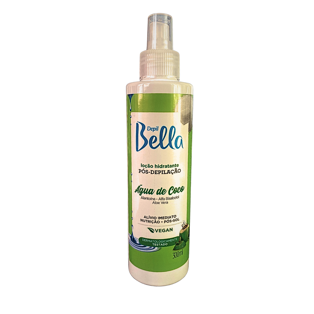 Kit Depil Bella Pré e Pós Depilação Loção Hidratante Coco e Dolomita - Imagem 3
