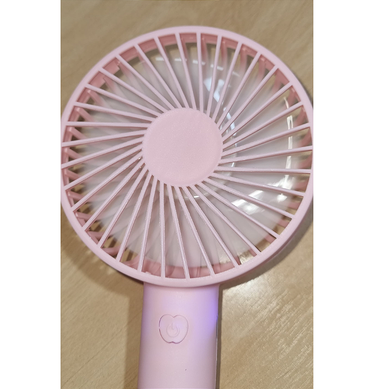 Mini Ventilador Portatil Recarregavel Sem Fio 3 Velocidades - Imagem 8
