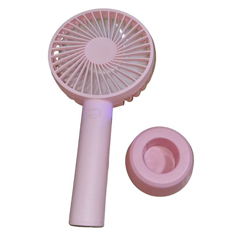 Mini Ventilador Portatil Recarregavel Sem Fio 3 Velocidades - Imagem 6