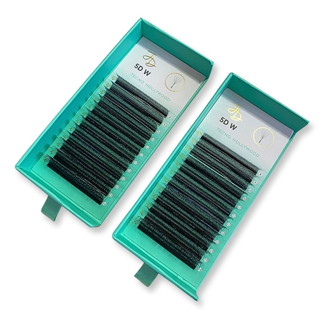 Pack 2 Cilios Tecno Hollywood 5DW 0.07D- MIX 8-14mm - Imagem 2
