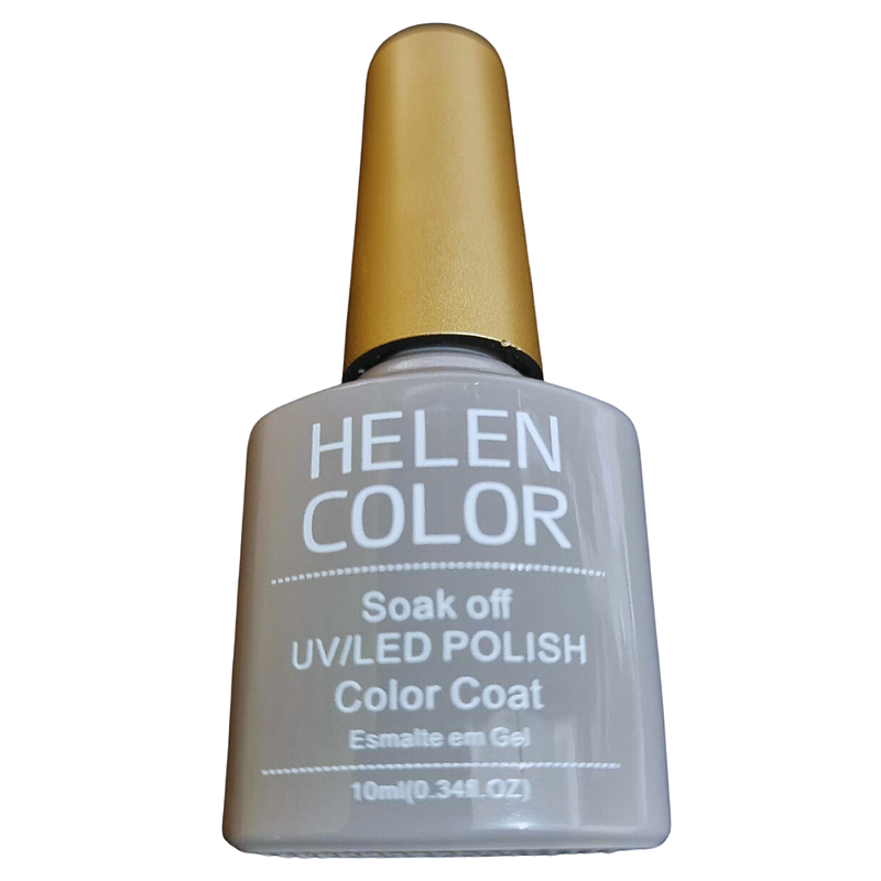 Esmalte Gel HelenColor UV/LED Cinza Cremoso N°54 - Imagem 2