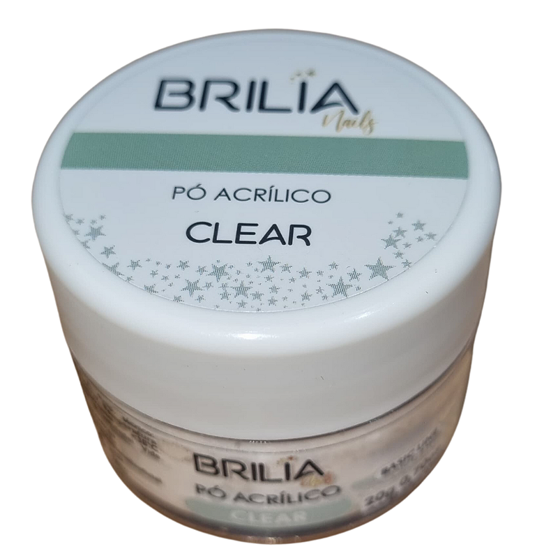 Pó Acrilico Basic Line 20g Brilia Nails - Imagem 4