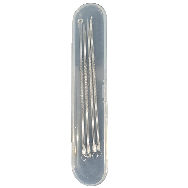 Kit 4 Peças Extrator de Cravos e Espinhas com Estojo/Case! - Imagem 4