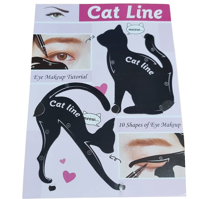 Conjunto de Moldes Cat Line Maquiagens - Imagem 7