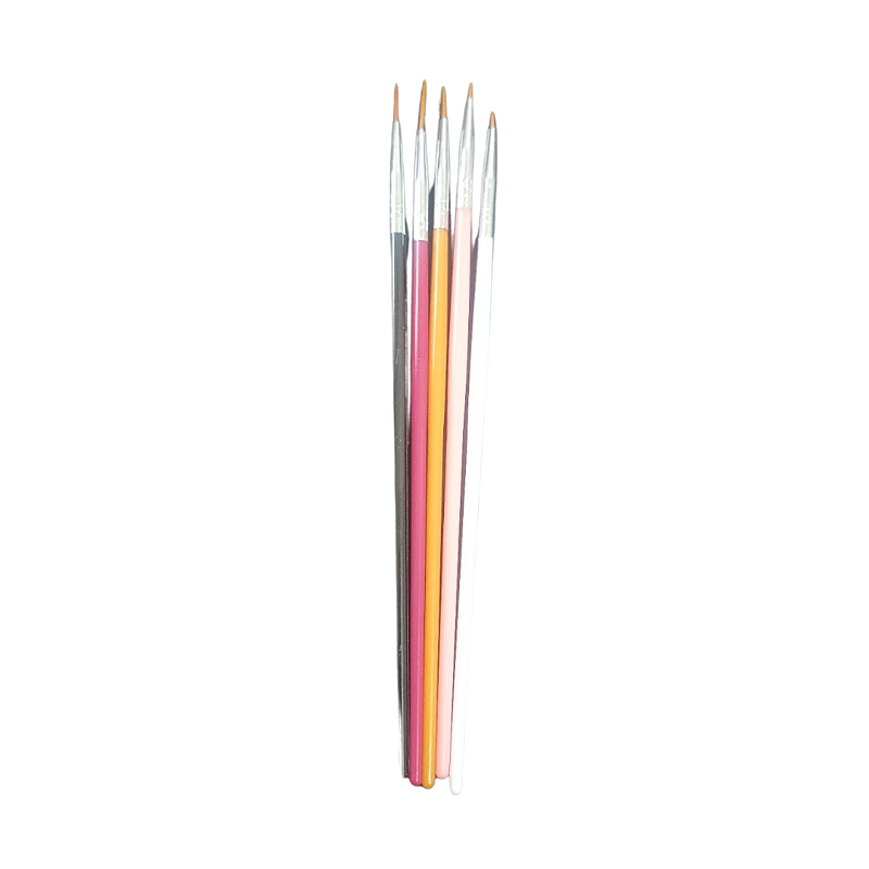 Kit Pincel Ultra Fino Com 5 Unidades - Imagem 4