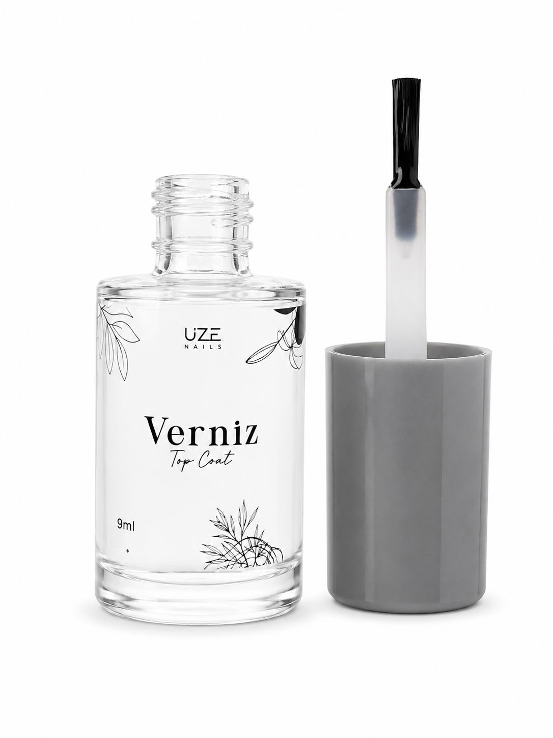 Verniz Top Brilho Uze Nails 9ml - Imagem 3