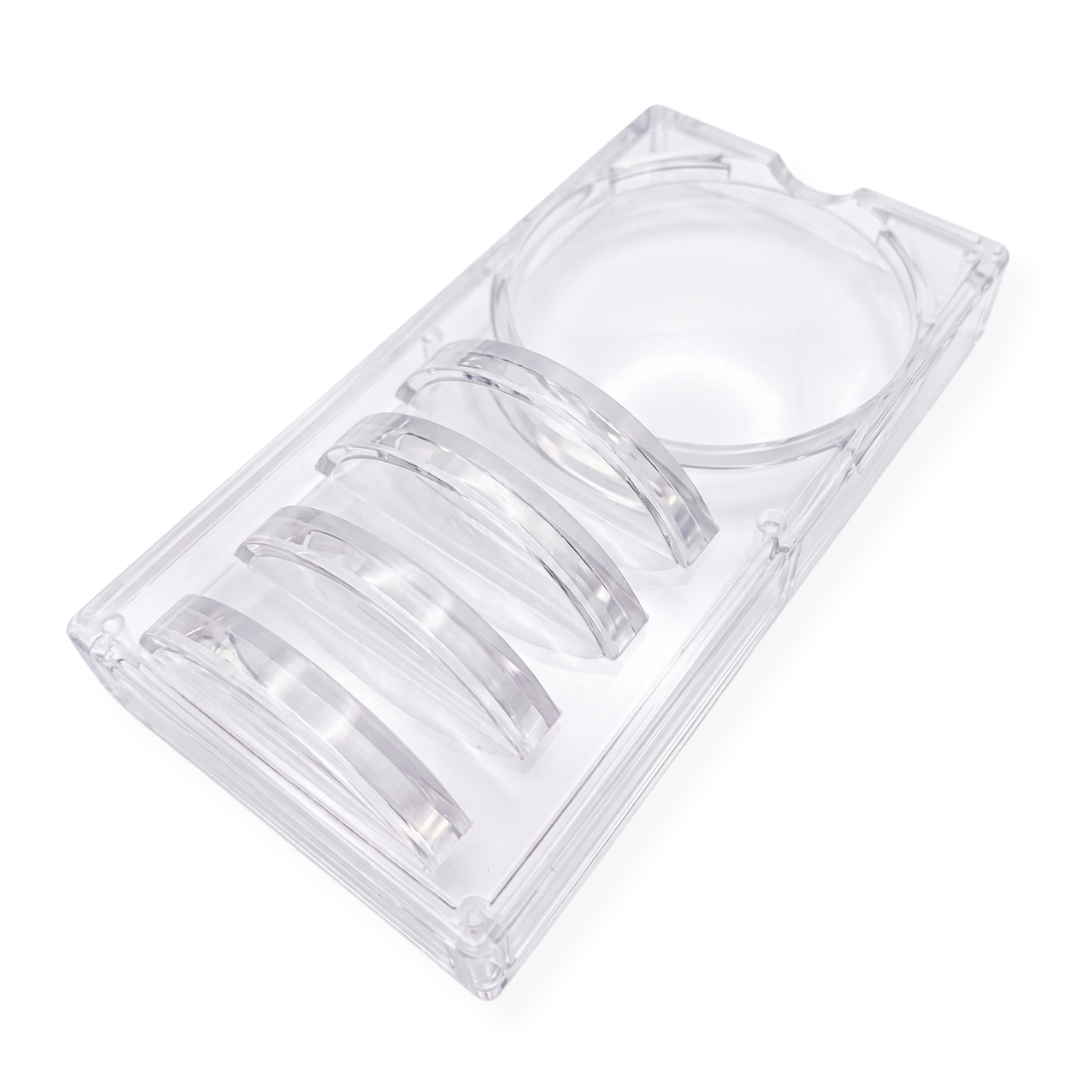 Porta Cílios Transparente para Lash Designers Organizador de Fios - Imagem 2