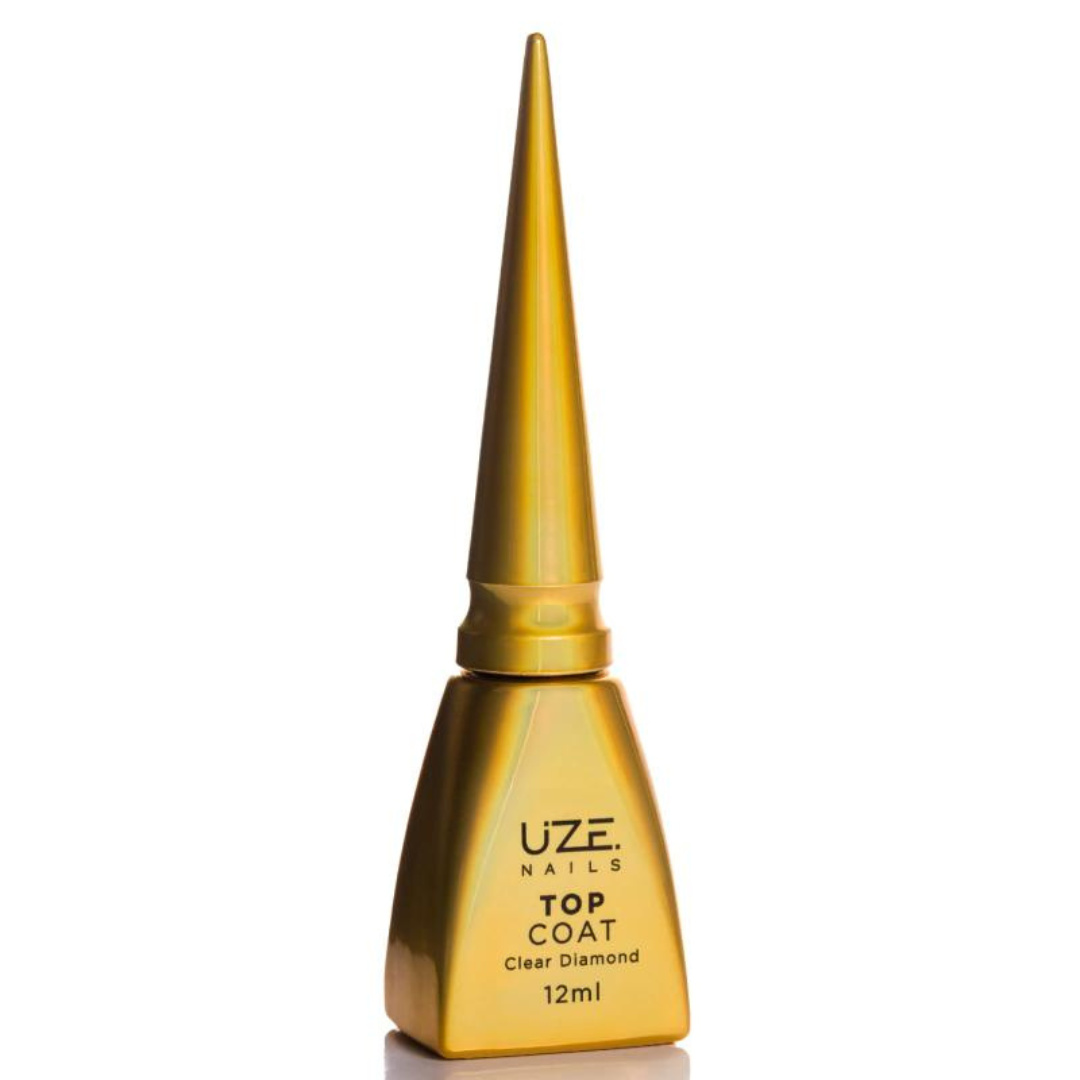 Top Coat Clear Diamond 12ml Uze Nails - Imagem 2
