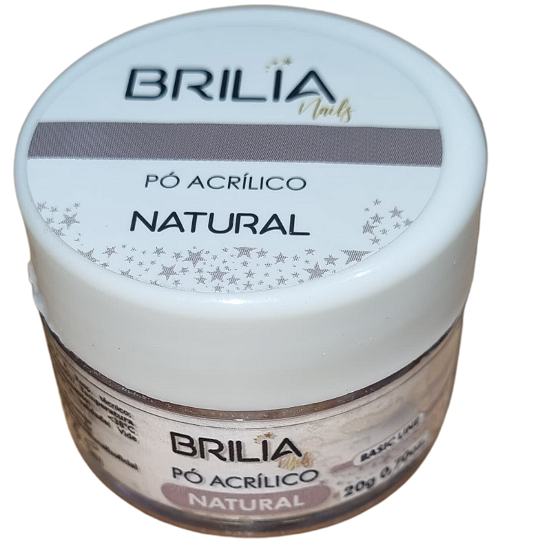 Pó Acrilico Basic Line 20g Brilia Nails - Imagem 5