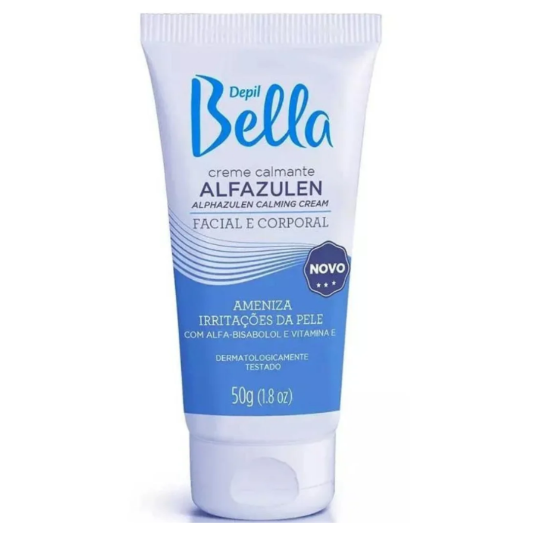 Creme Calmante Alfazulen Deo Depil Bella 50g - Imagem 2