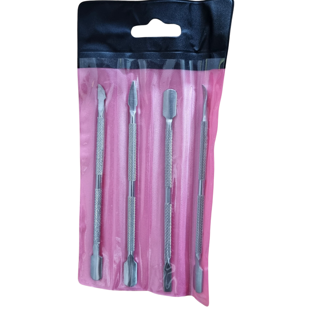 Kit Completo com 4 Espátulas Para Cutícula Profissional - Imagem 2