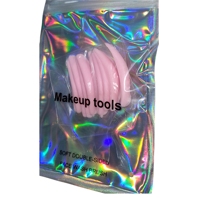 Bob De Silicone Pads P/ Lash Lifting Cílios - 5 Pares Rosa - Imagem 6