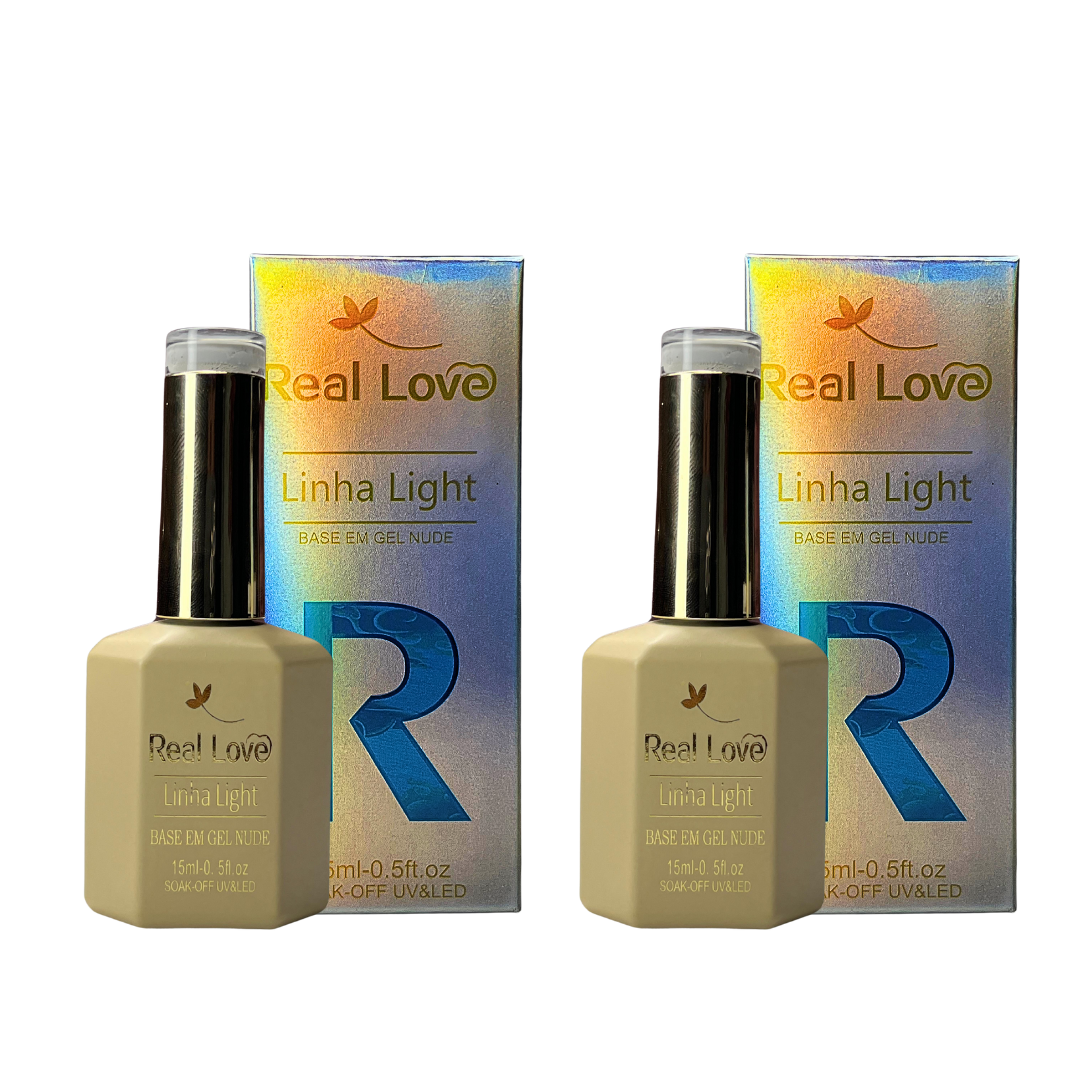 Kit Base em Gel Nude 08 Real Love Cor Cinza