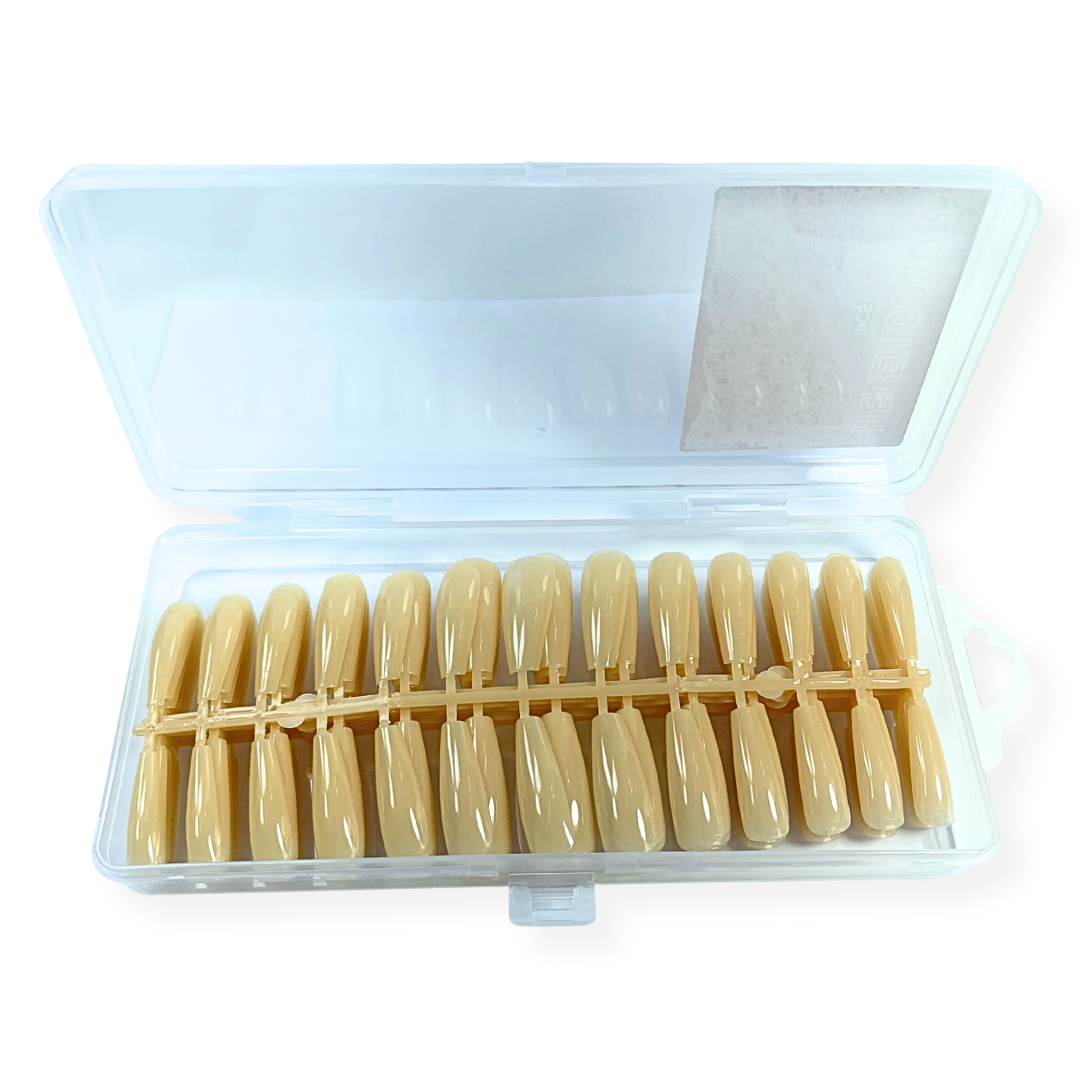 Unha Postiça Bailarina Natural Nude 240pcs Helen Color - Imagem 3