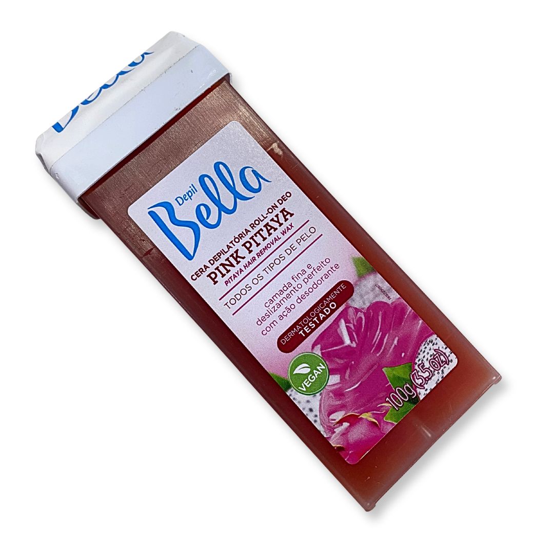 Cera Depilatória Roll-on Deo Pink Pitaya Depil Bella 100g - Imagem 2