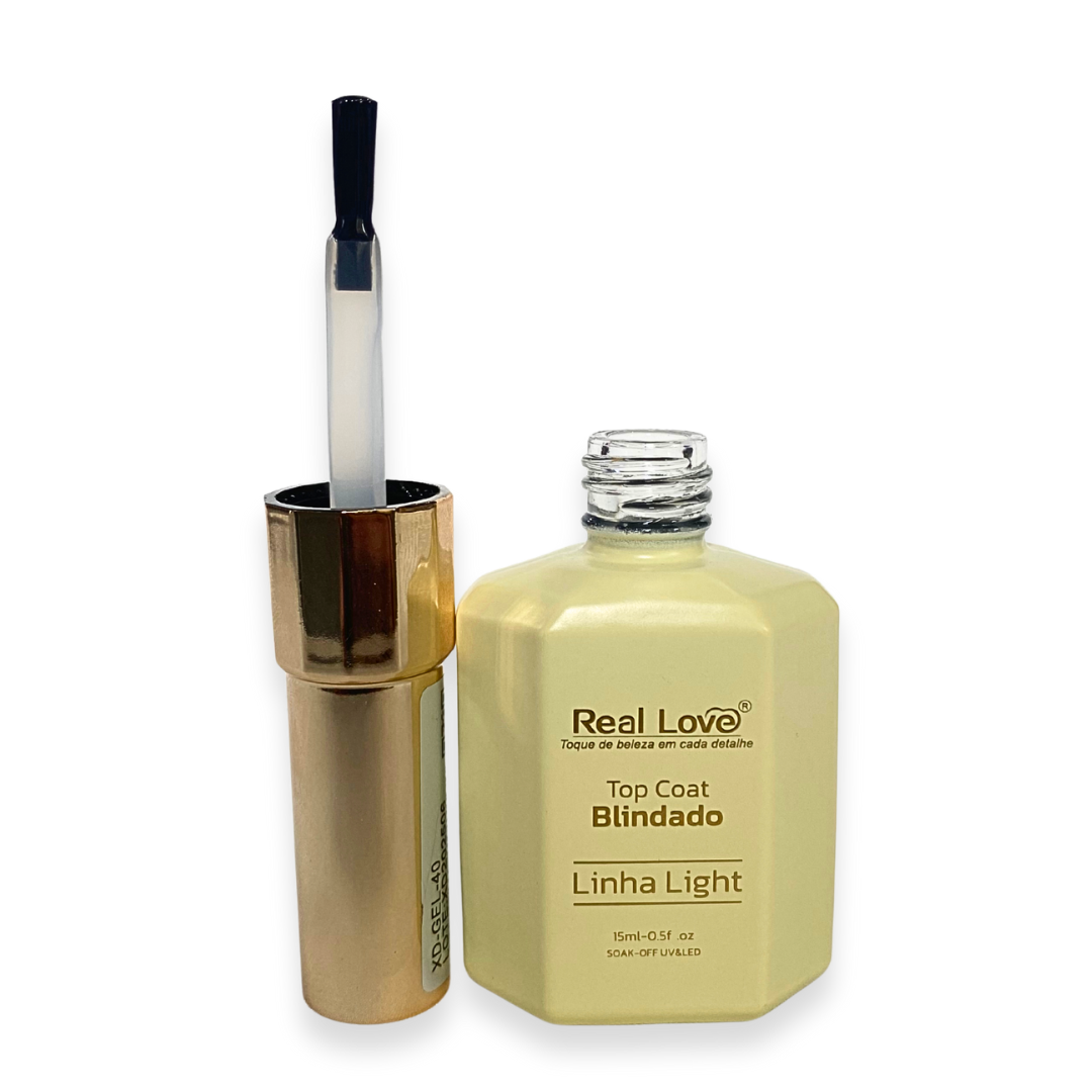 Top Coat Blindado Real Love 15ml - Image 2