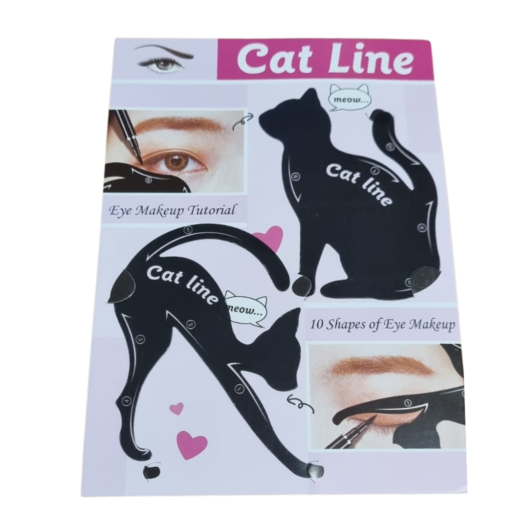 Conjunto de Moldes Cat Line Maquiagens - Imagem 2