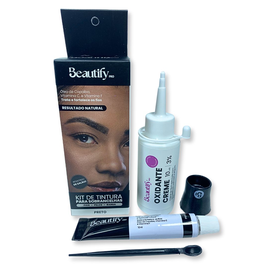 Kit de Tintura Para Sobrancelhas Beautify - Imagem 3