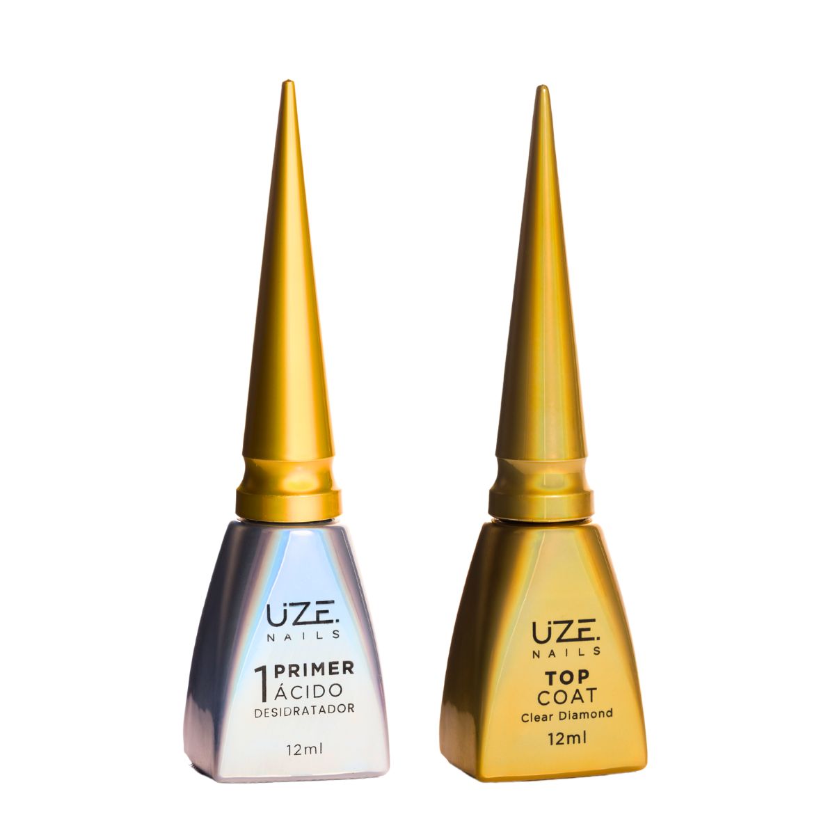 Top Coat Clear Uze Nails E Primer Ácido 12ml Uze Nails - Imagem 4