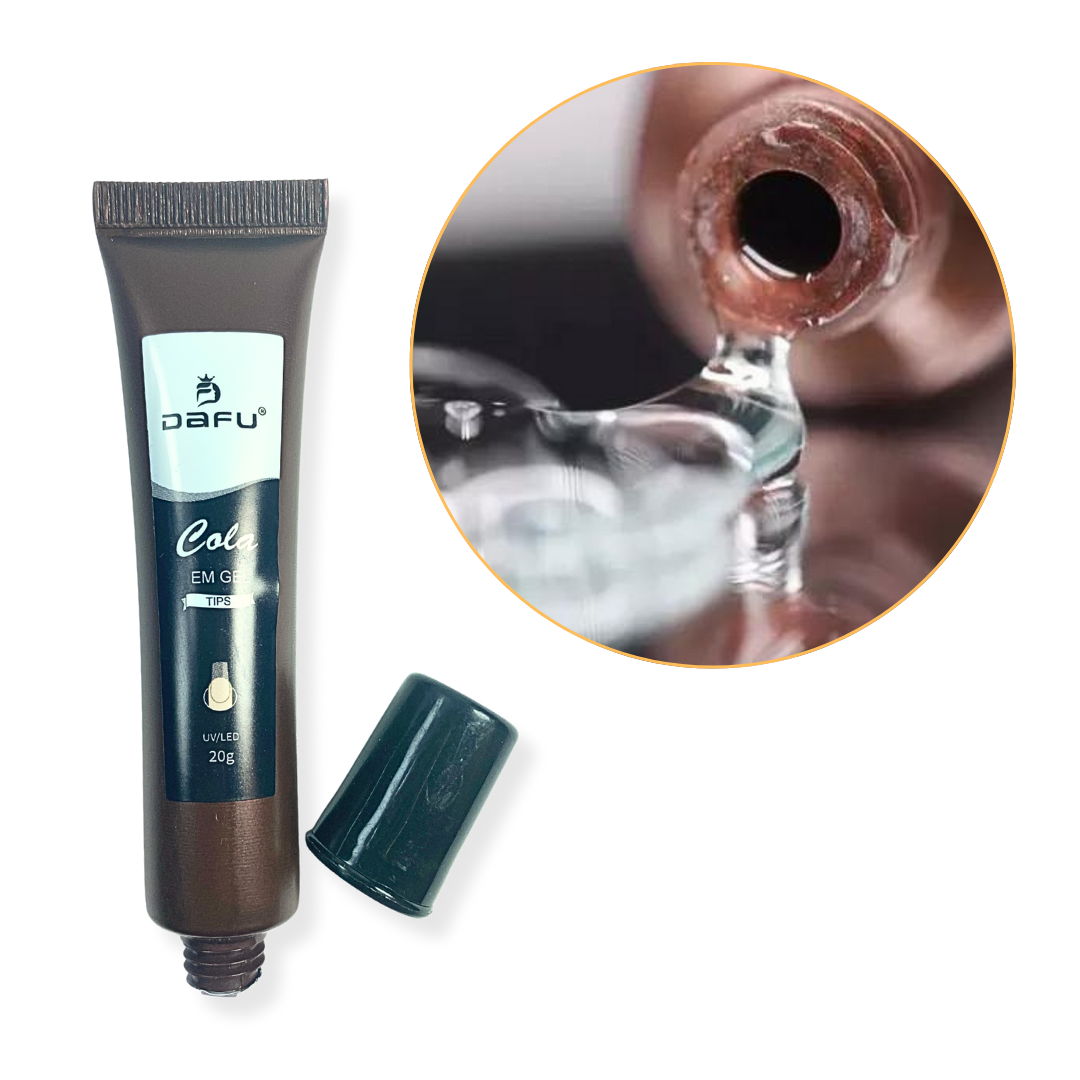 Kit Unhas Autocolantes Com Cola 20g Dafu - Imagem 2
