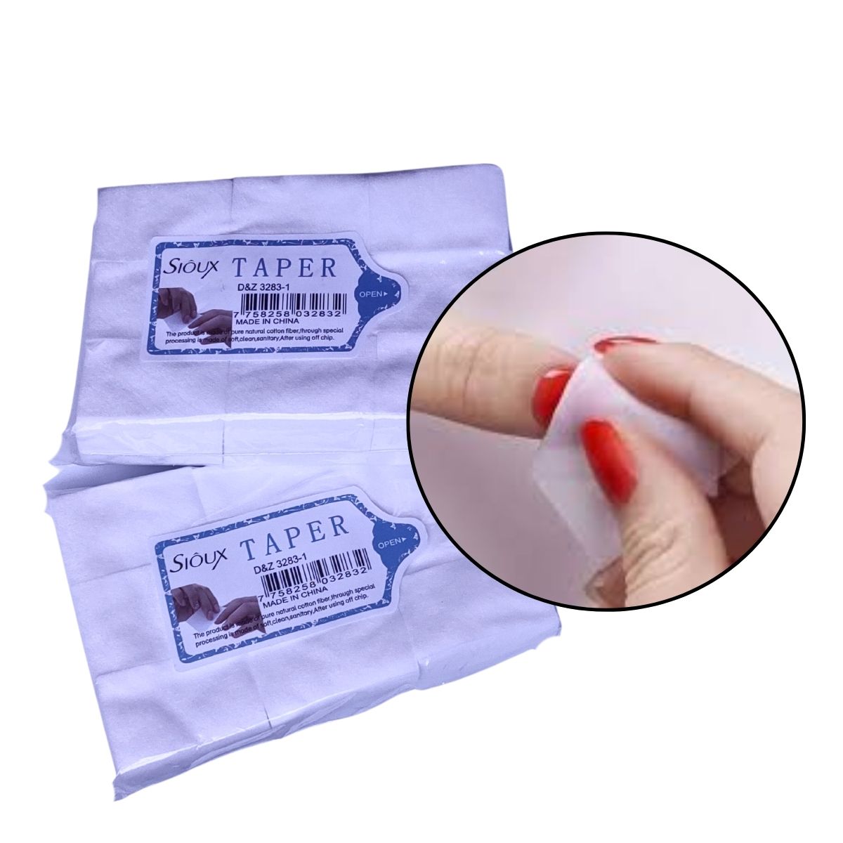 Algodão Prensado Limpeza Das Unhas Kit 2un - Imagem 3
