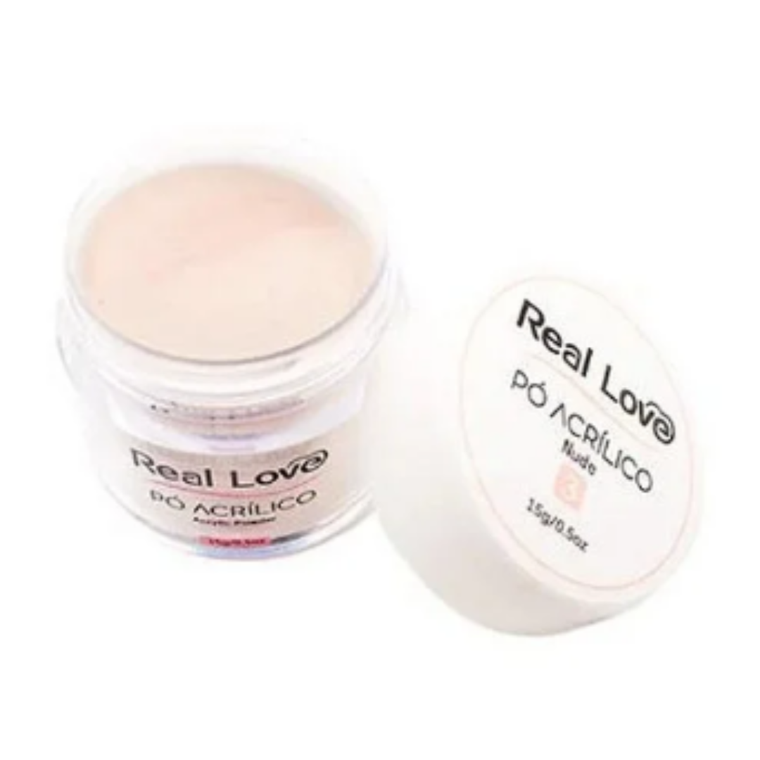 Pó Acrílico Real Love Nude 3 15g