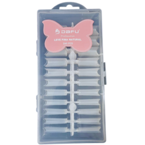Unhas Postiças Realistas Soft Gel Dafu Curvatura C 240 Peças