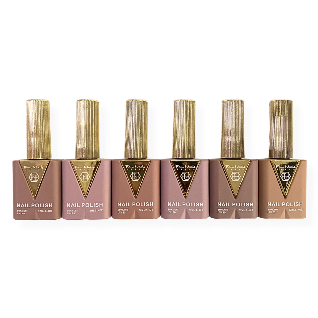 Esmaltes em Gel Nude Essencial 12ml Fan Nails - Imagem 3