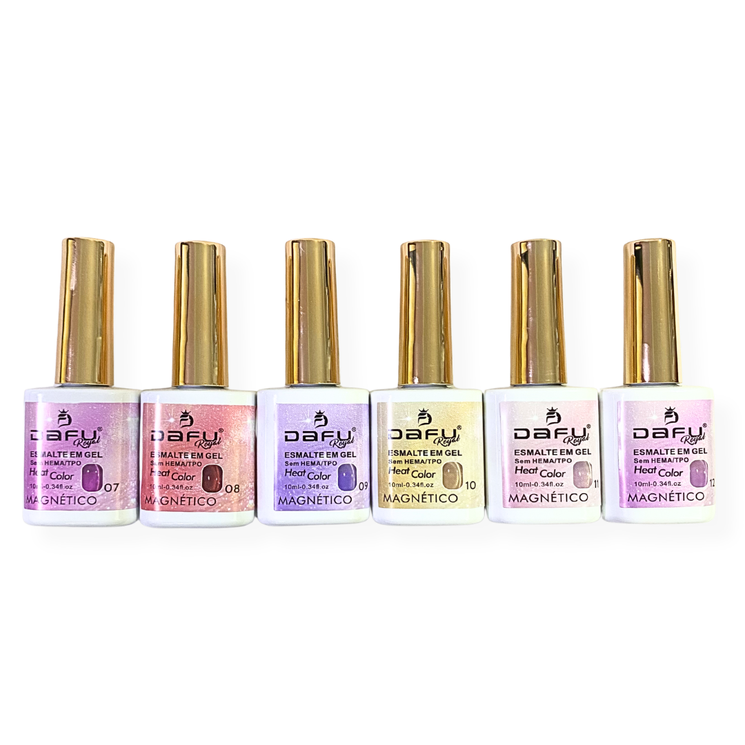 Esmalte em Gel Heat Color Magnético Dafu Royal 10ml - Imagem 3