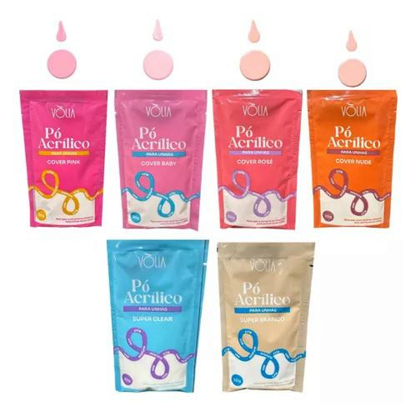 Pó Acrilico Para Unhas Vólia 30g - Imagem 3