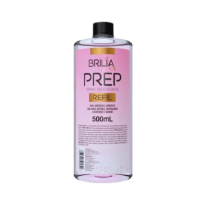 Prep Higienizante Sweet Cotton Rosa Refil 500ml Brilia Nails