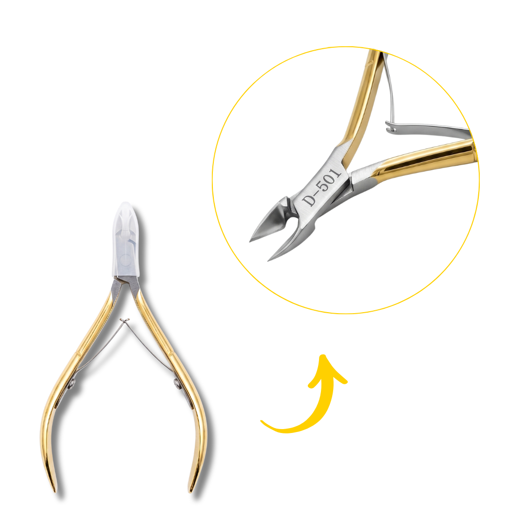 Alicate para Unhas Dourado Dafu - Imagem 2